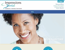 Tablet Screenshot of impressions-bahamas.com
